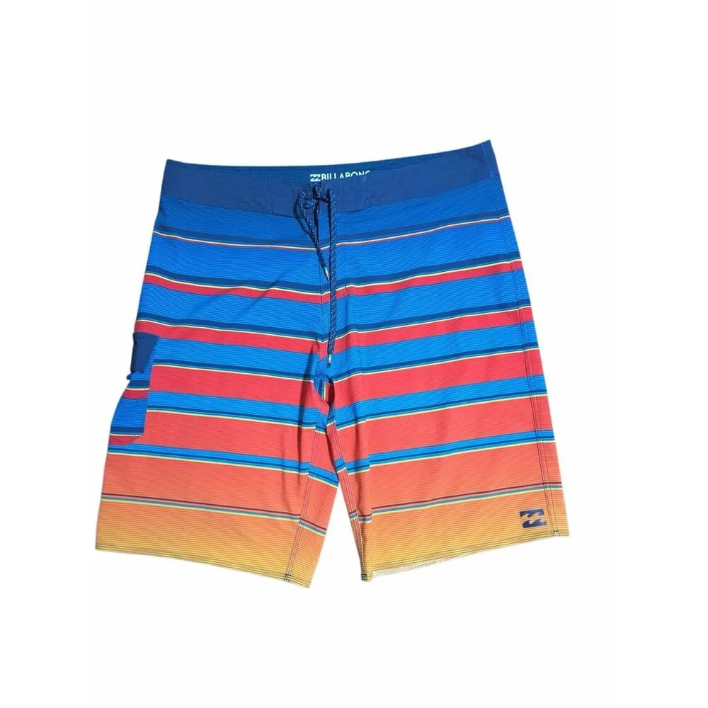 Billabong Platinum-X All Day Lightweight Cargo Board Shorts. Men's 36, MINT! 12”